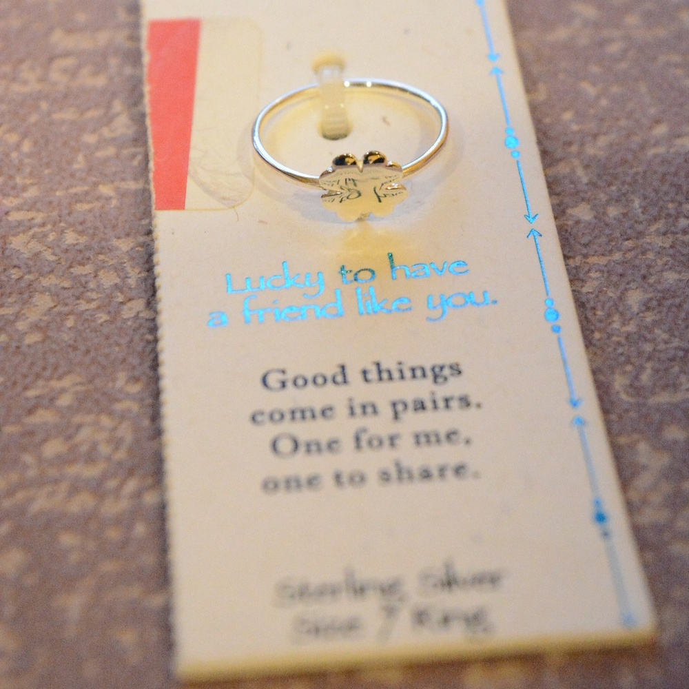 Unwritten Sterling Silver Ring SZ:7